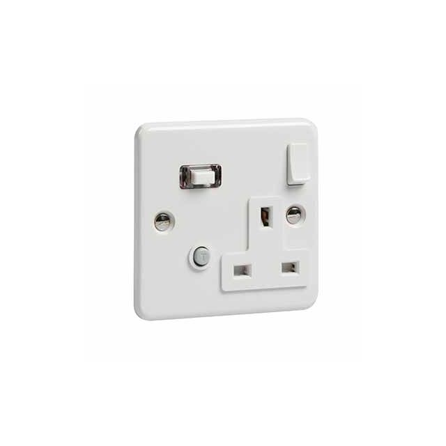 RCD Switch Single Socket Skeleton