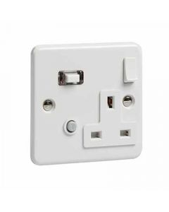 RCD Switch Single Socket Skeleton